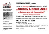 Zmizelý Liberec se vrací – obnovení výstavy