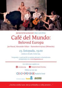 Žhavé flamenco Café del Mundo podpoří koncertem Nadační fond Ozvěna