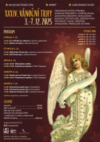 Vánoční trhy 2025 Plakát A3 06 c