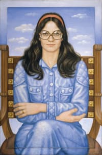 Věra+Nováková,+Kamila+Bendová,+1982,+olej+na+plátně,+98+x+64+cm